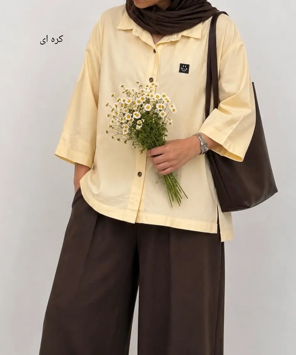تونیک لینن پنبه لبخند